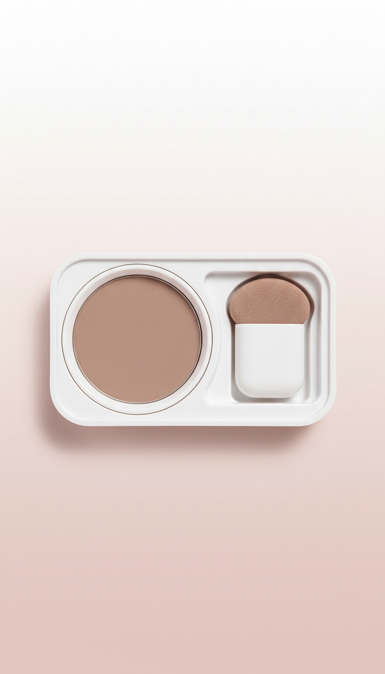 Muted taupe brow stamp kit